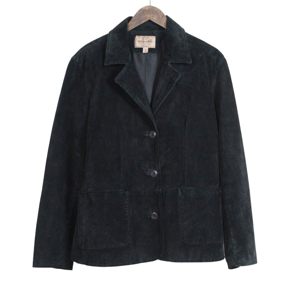 Skotts Vintage Washable Suede Leather Jacket